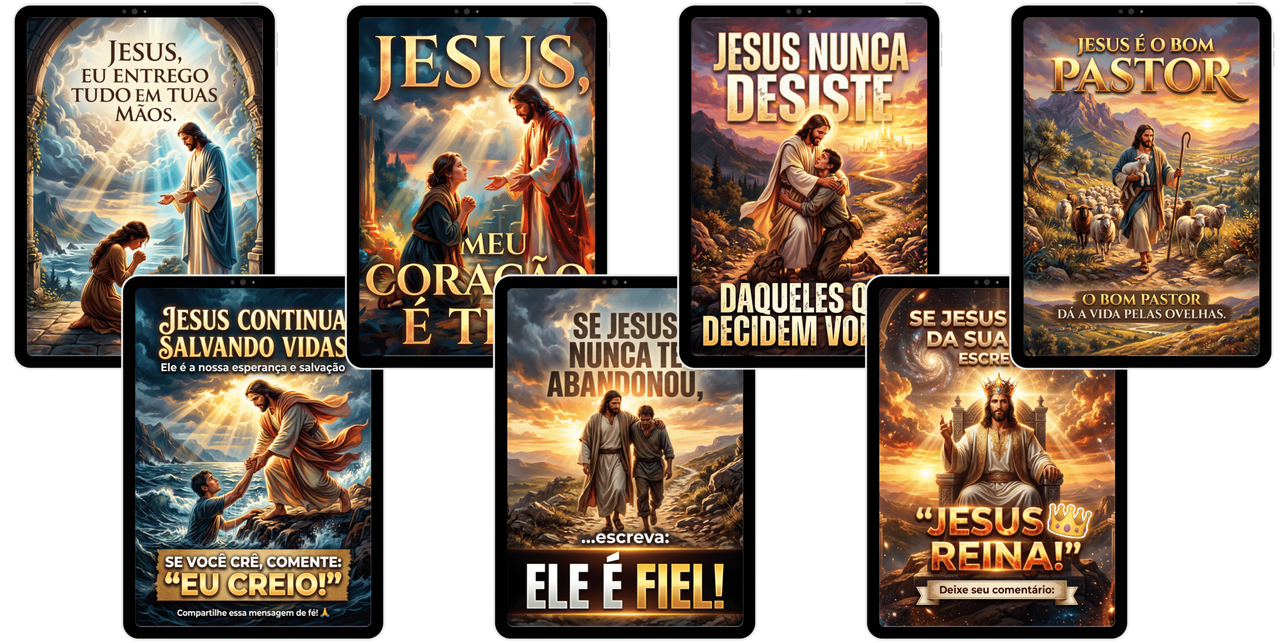 pack posts de jesus cristo